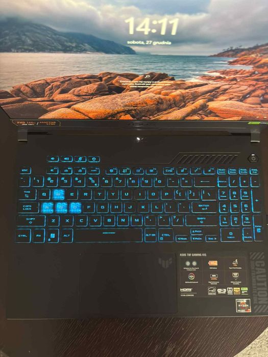 Asus Tuf  Gaming A15 + Gwarancja
