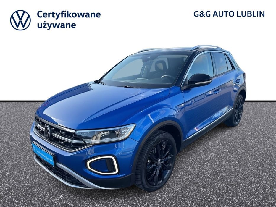 Volkswagen T-Roc Bezwypadkowy/ Bogate wyposażenie/ LED