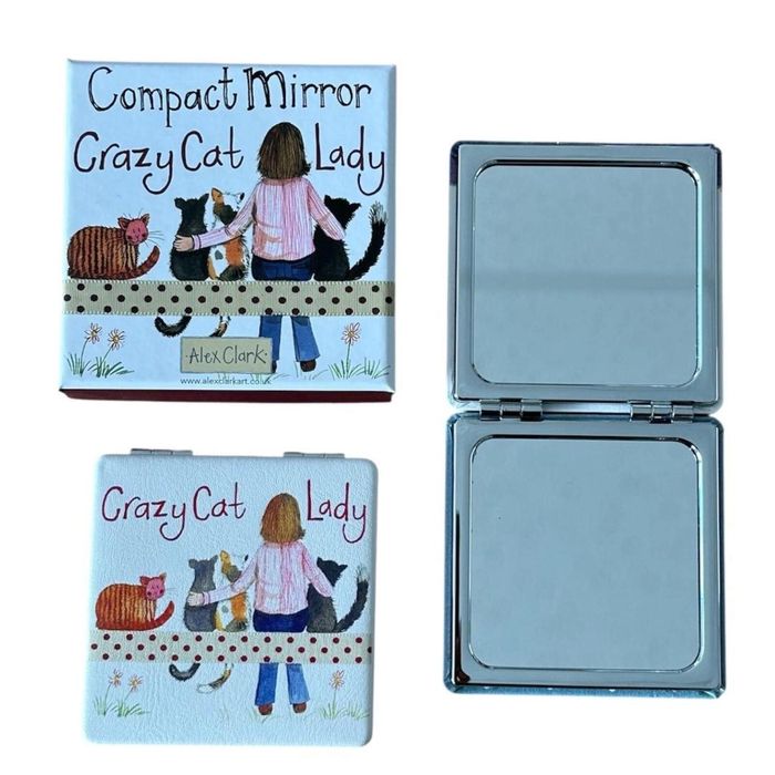 Lusterko Crazy Cat Lady Kociara oprawa: pudełko