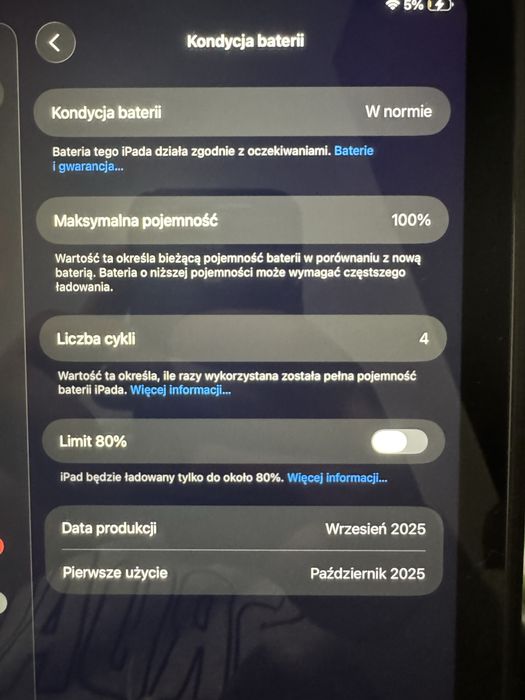 Ipad 11 (128gb) jak nowy