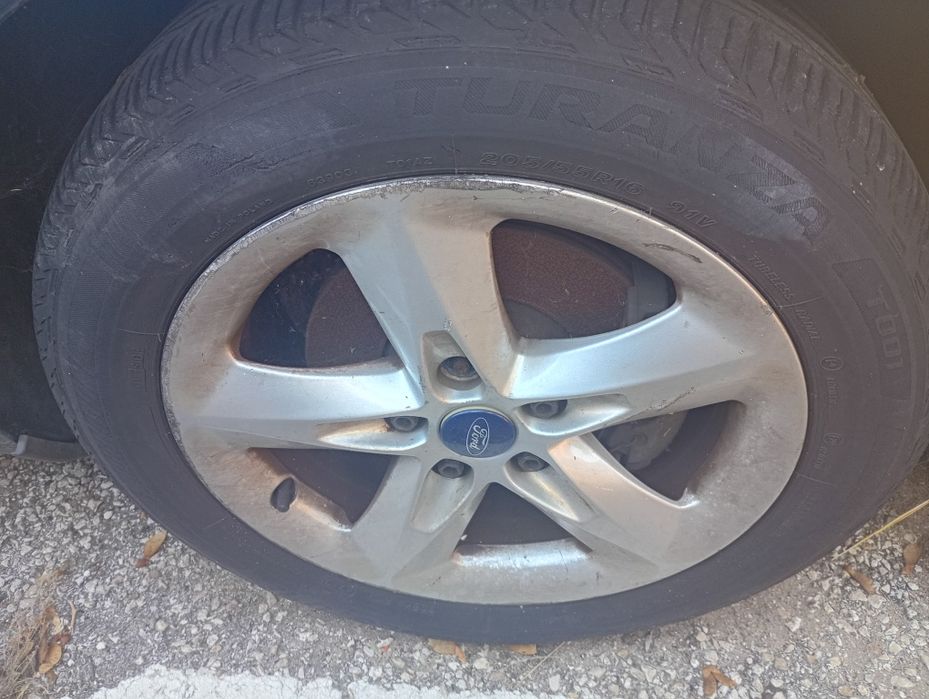 Troco, vendo 4 rodas 16 polegadas Ford focus