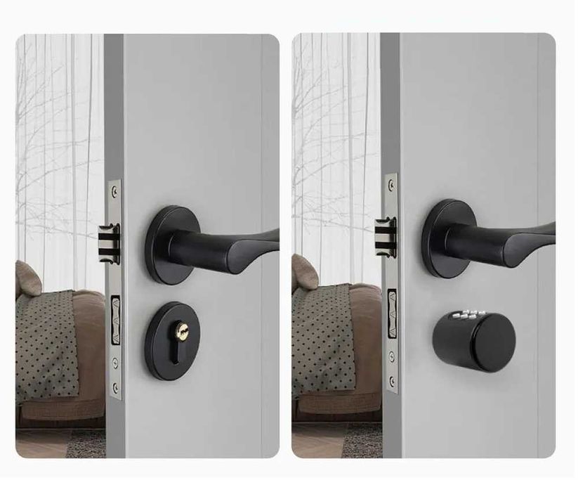 Inteligentna Klamka Wkładka  70Mm Pin Bluetooth Tuya