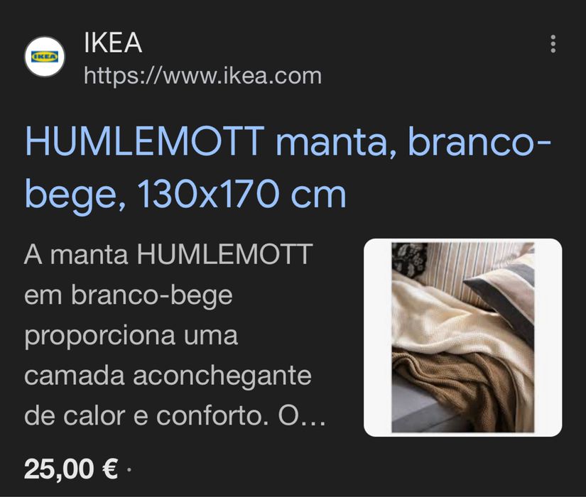 Manta Ikea Hummelemott