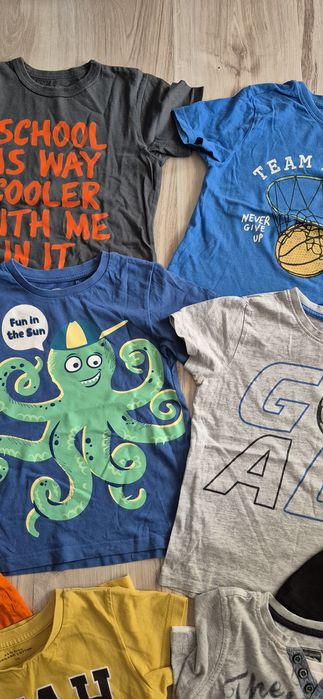 Zestaw bluzek z krótkim rękawem dla chłopca