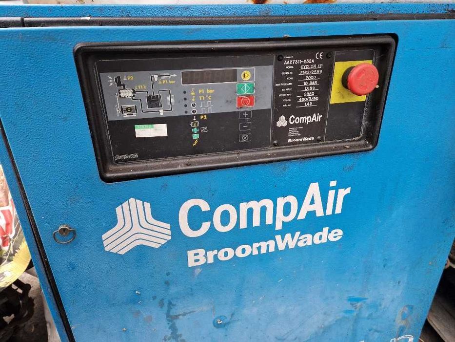 Kompresor śrubowy  sprężarka przemysłowa Compair cyclon 13.5 kv