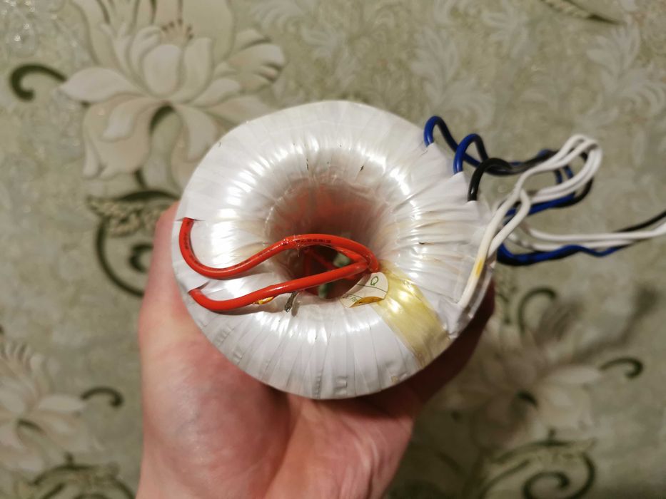 Трансформатор тороидальный для усилителя или другой техники