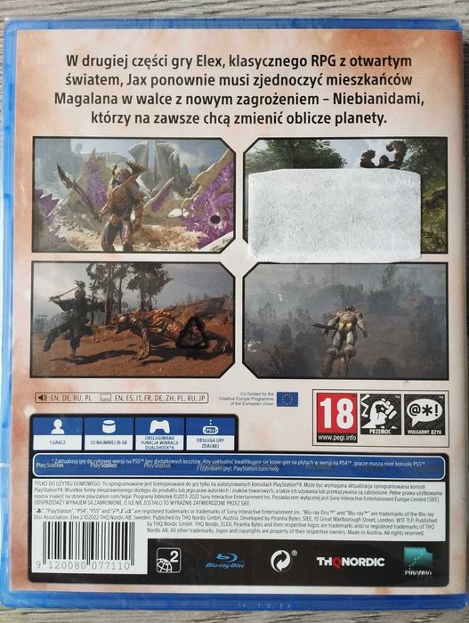 Nowa Gra Elex 2 Polska Wersja PS4/PS5 Playstation