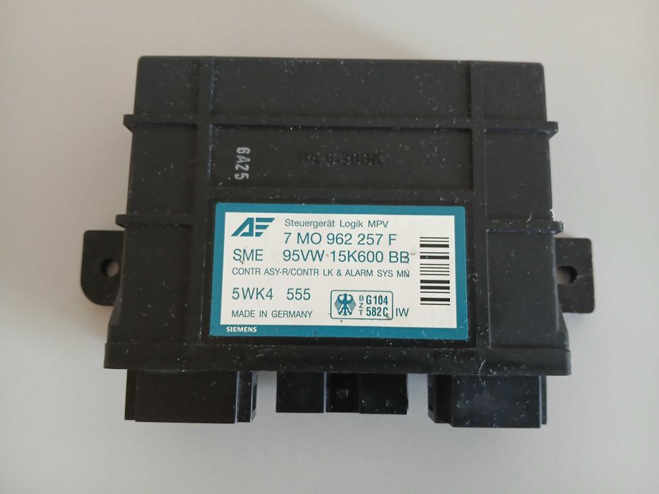 Moduł komfortu Ford Galaxy mk1 2.0 benzyna 7 MO 962 257 F   SME 95VW 15K600 BB 5WK4 555 SIEMENS