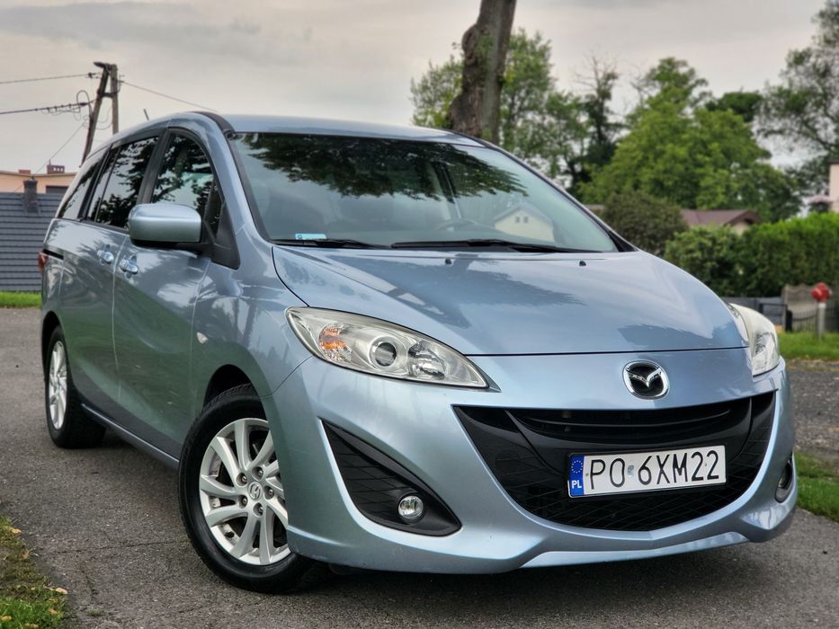 Mazda 5 MK2 1.6 eHDI 115km z 2011r | 7 Osób | Stan Bdb | Navi | Klima Mrozi