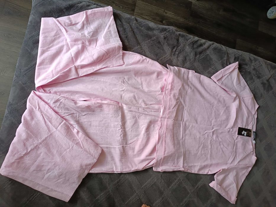 Женский летний костюм, лён, новый с биркой, 54 размер