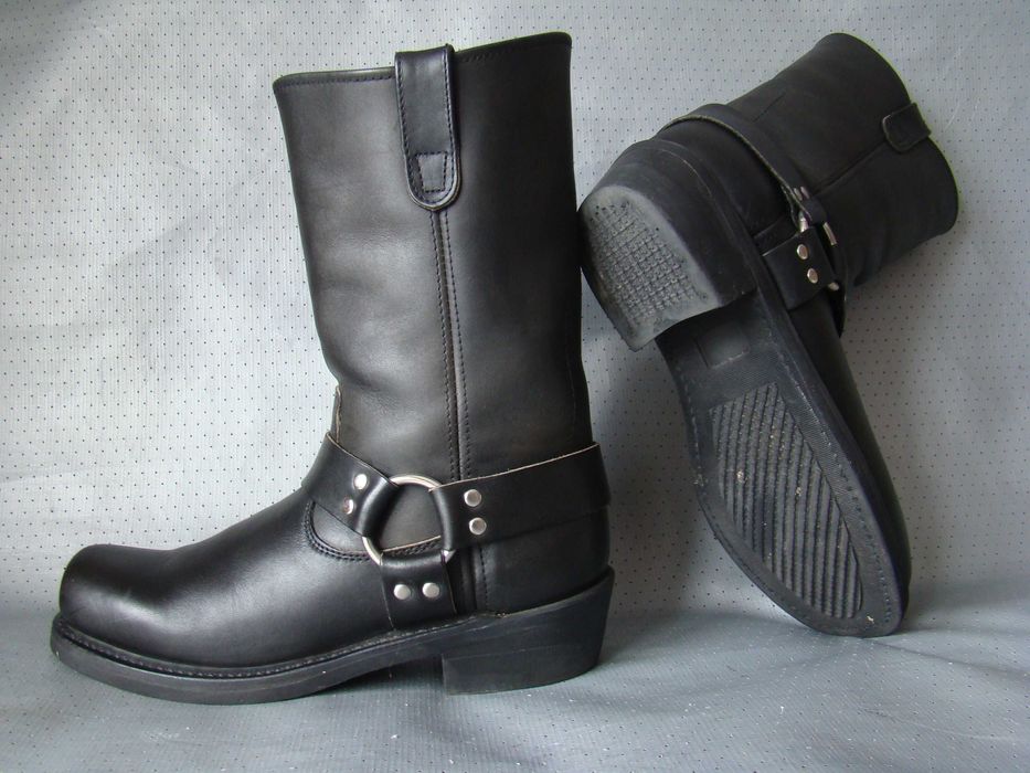 Кожаные МОТО сапоги REDCAR by KOCHMANN 42 - 43р. мотоботы CHOPPER