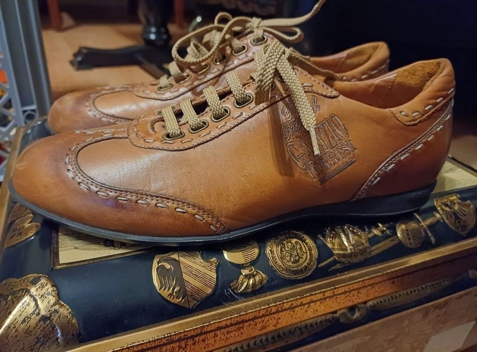 Buty wloskie skóra Galizio Torresi rozm.40
