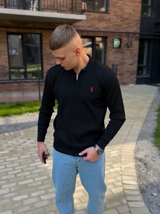 1/3 Zip polo Ralph  Laurent  з ковміром