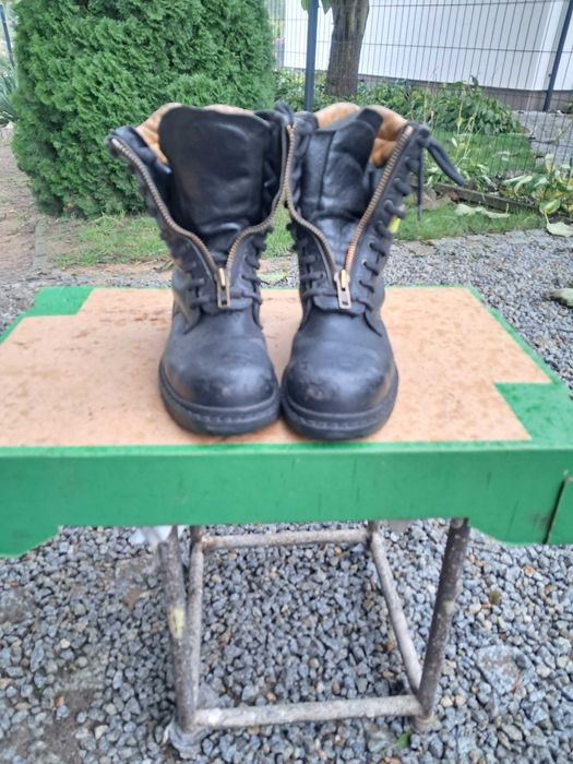 Buty skórzane  taktyczne, strażackie  Protektor Zeritix  roz 40