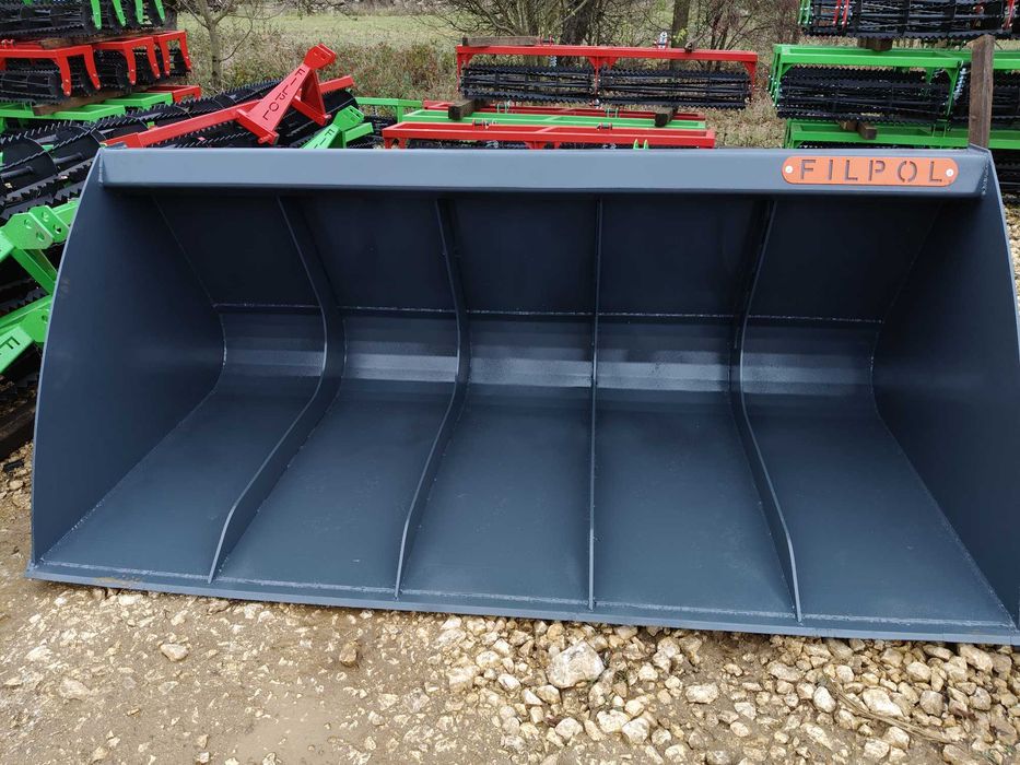 Łycha 240cm do tura Łyżka Euro ramka 2,4m Manitou Jcb Ładowarki-różne