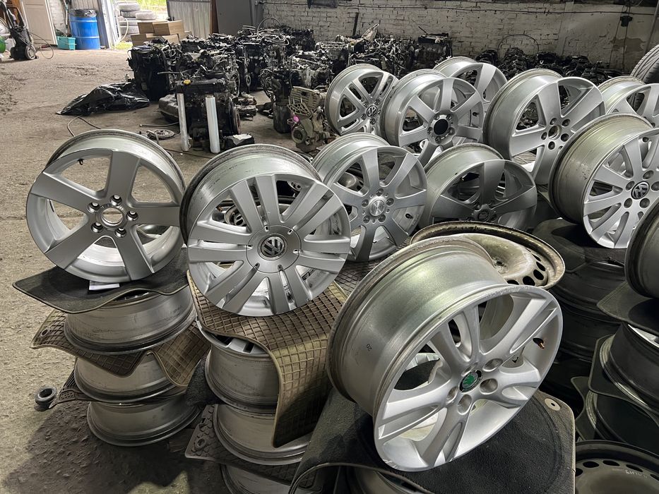 титани Р16 5х112 колесные диски R16 passat b6 golf 5 touran skoda a5