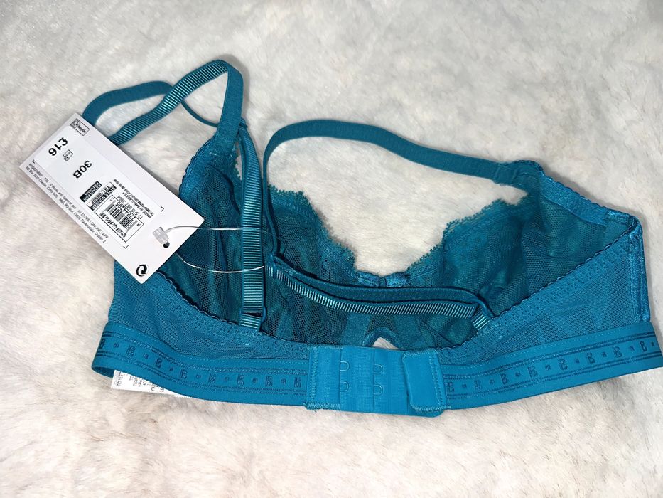 Marks & Spencer turkusowy biustonosz 65 B