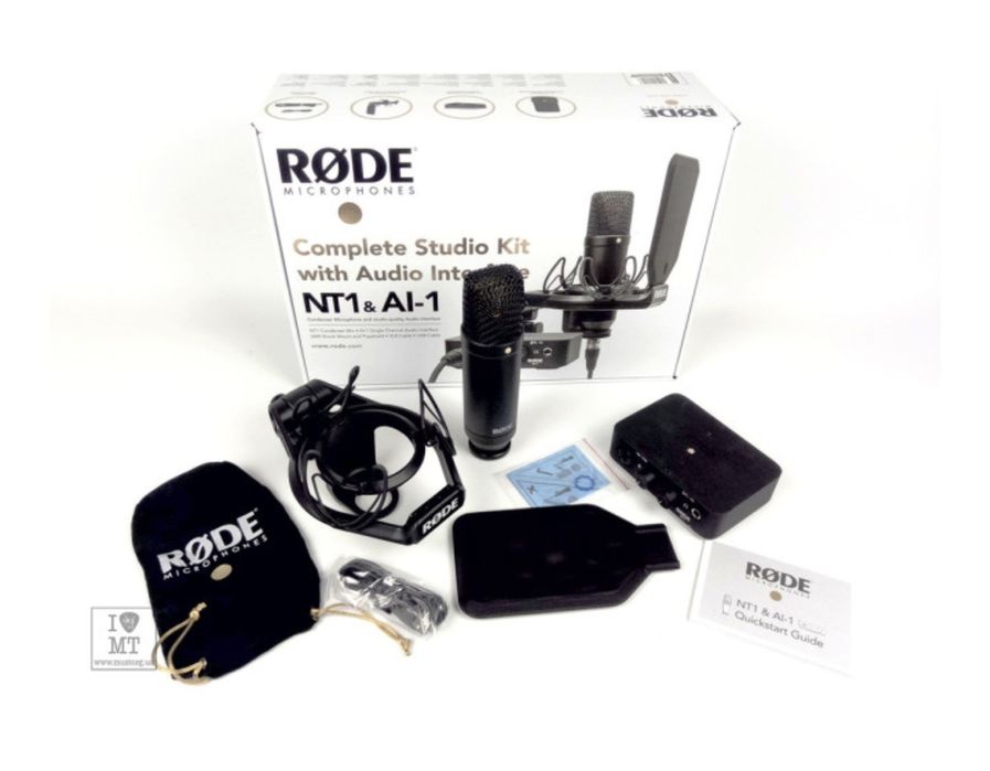 RODE NT1 + Ai-1 Interface Bundle Комплект для звукозапису