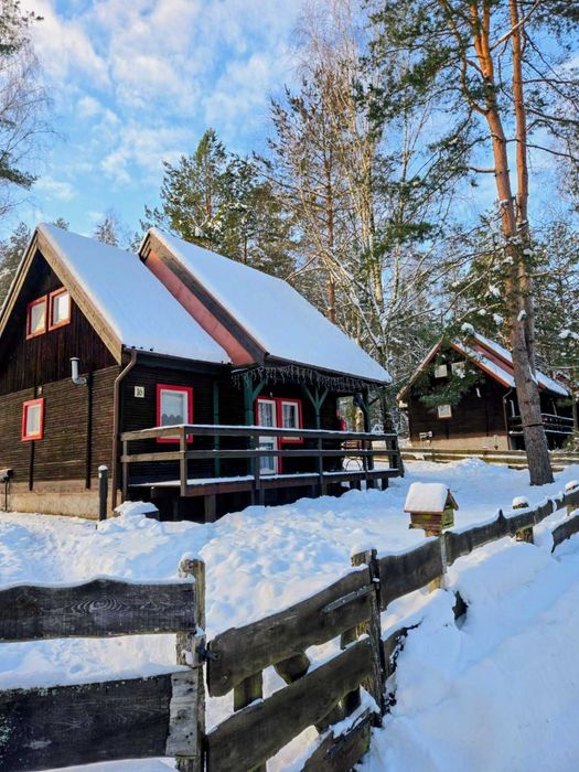 Domek na Mazurach z basenem.  Święta, Sylwester