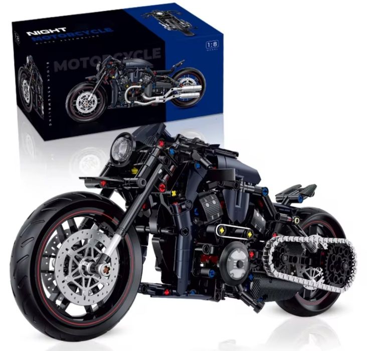 Конструктор мотоцикл 586 шт ретро байк Lego
