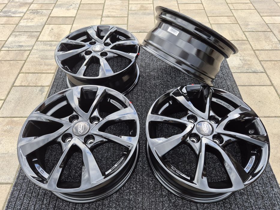 Ford Fiesta 15" Alufelgi nowe 4x108 Fiesta Fusion Felgi Czarne