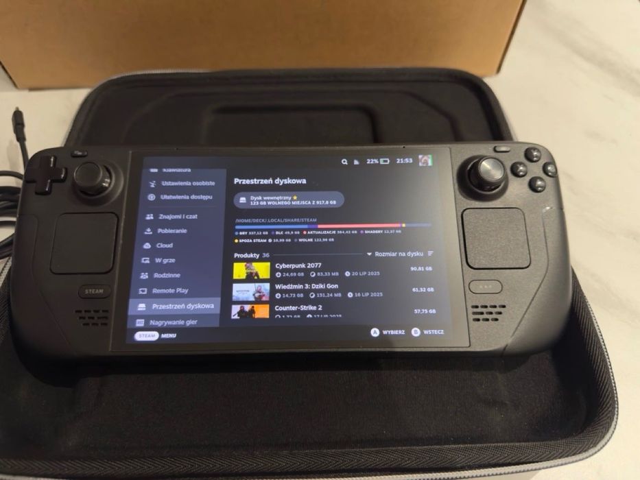 Dla Ciebie wszystko - steam deck oled 1tb - w kategorii