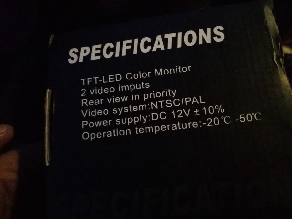 Monitor skladany 4.3