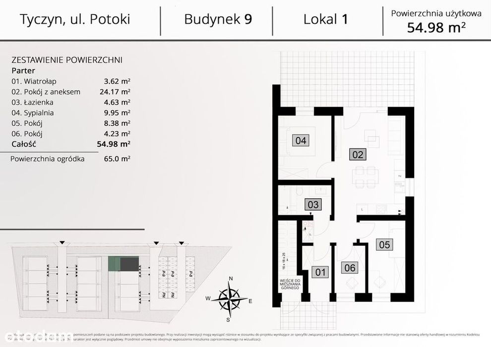 Ostatni narożny | GOTOWE | 4 pokoje | rolety+ogród