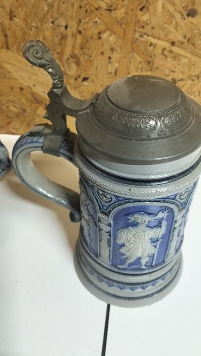 Zestaw trzech starych kufli okazja nr1