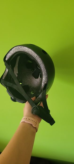 Kask rowerowy czarny