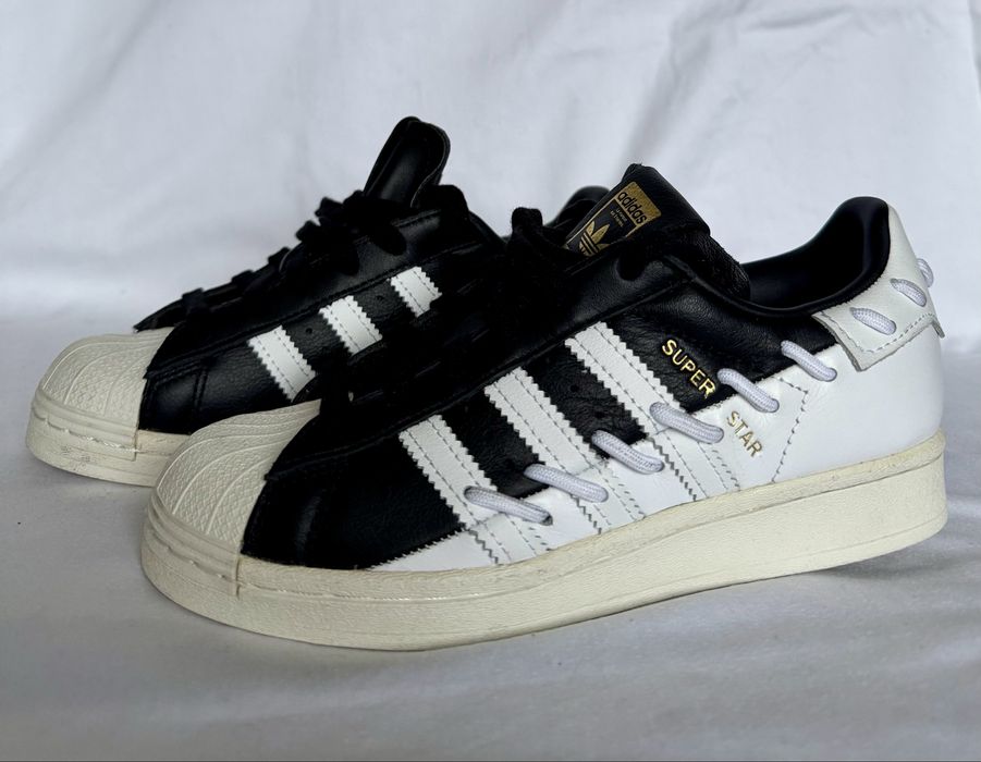 Кросівки жіночі Adidas superstar black/white Gx 3419 розмір 35.5