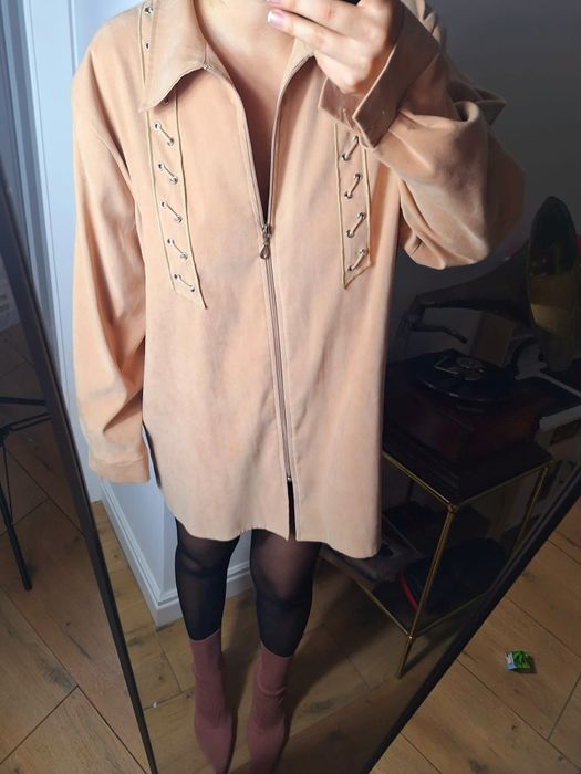 Sukienka koszula oversize dress shirt indiańska boho