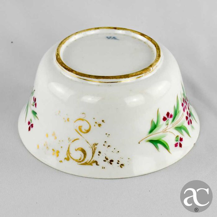 Taça de pingos em porcelana Vista Alegre, séc. XIX nº 2