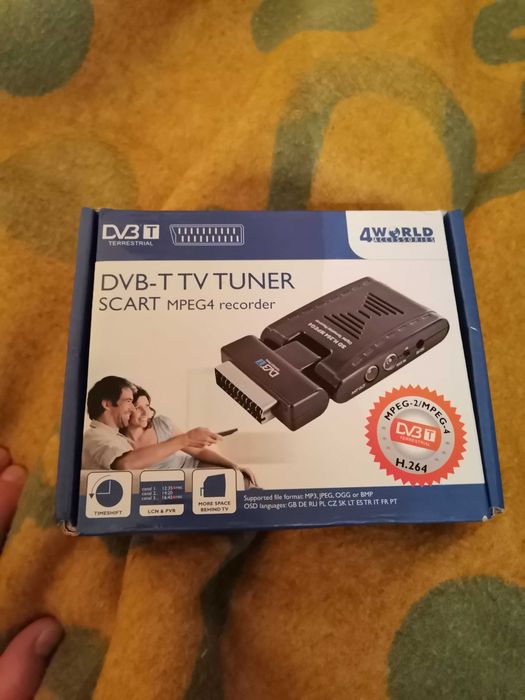 dekoder DVB-T dvbt SD typu 4world EURO HDMI