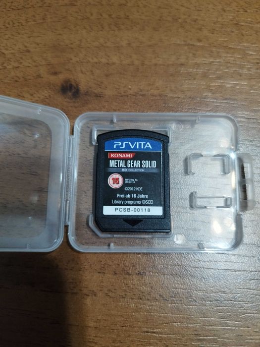 Metal Gear Solid HD Collection Sony PS Vita