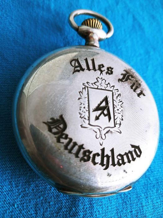 Zegarek kieszonkowy antyk ww2.