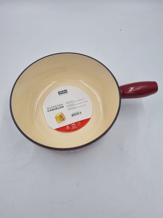 Żeliwne naczynie do fondue 24 cm, Kuhn Timon 32273