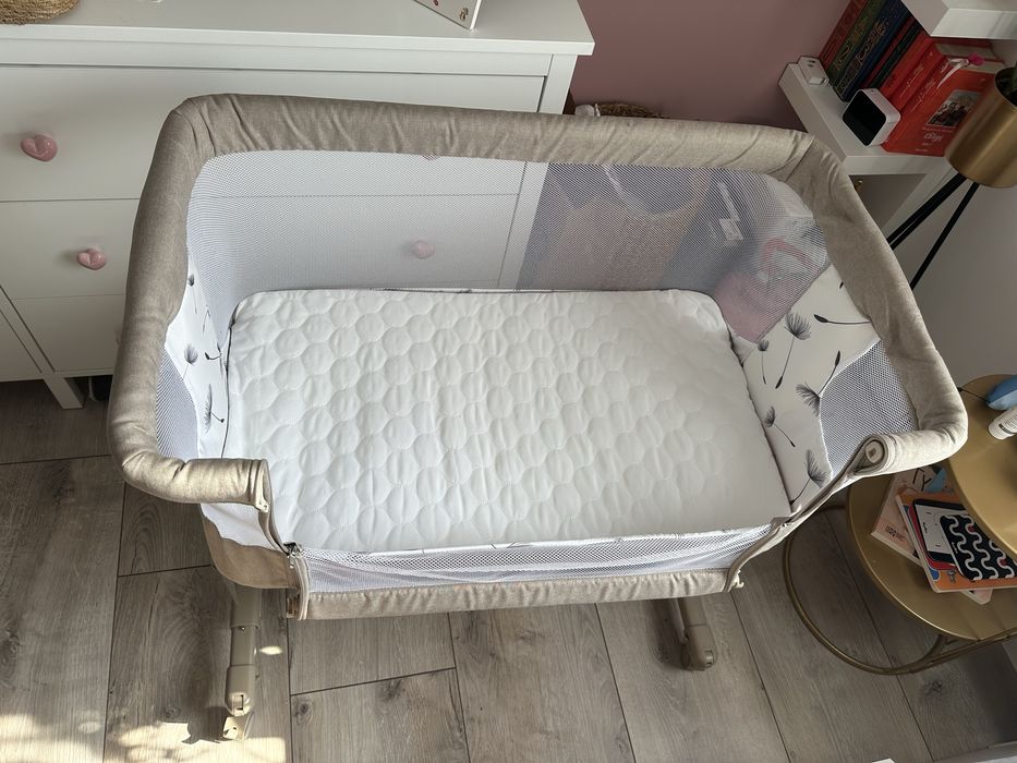 Dostawka do łóżka Lionelo Aurora Beige Cappuccino