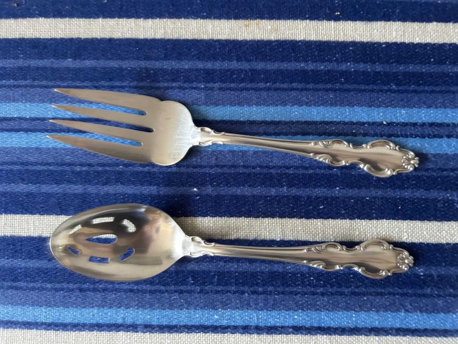 Zestaw sztućców do sałatek bigosu Reed & Barton