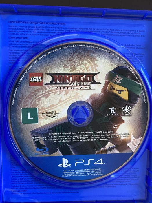 Jogo PS 4 Ninjago