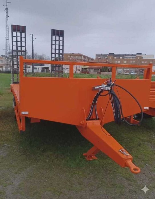 Reboque agricola estrado porta maquinas 14000 kg - Novo