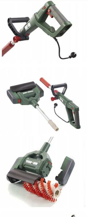 Elektryczna szczotka do bruków i tarasów