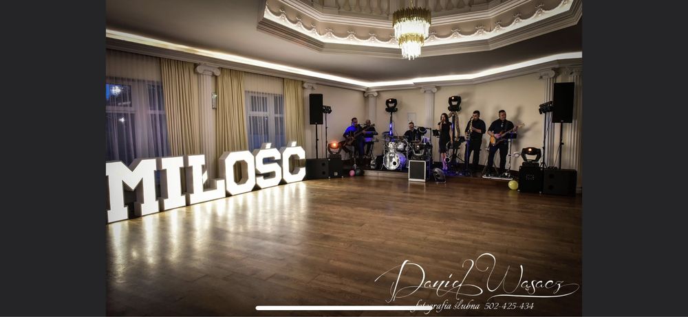 Napis MIŁOŚĆ na twój ślub(zaręczyny) inne okazje