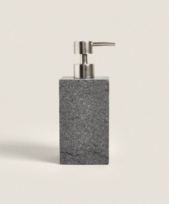 Doseador Casa Banho Mármore TRAVERTINO Zara Home NOVO