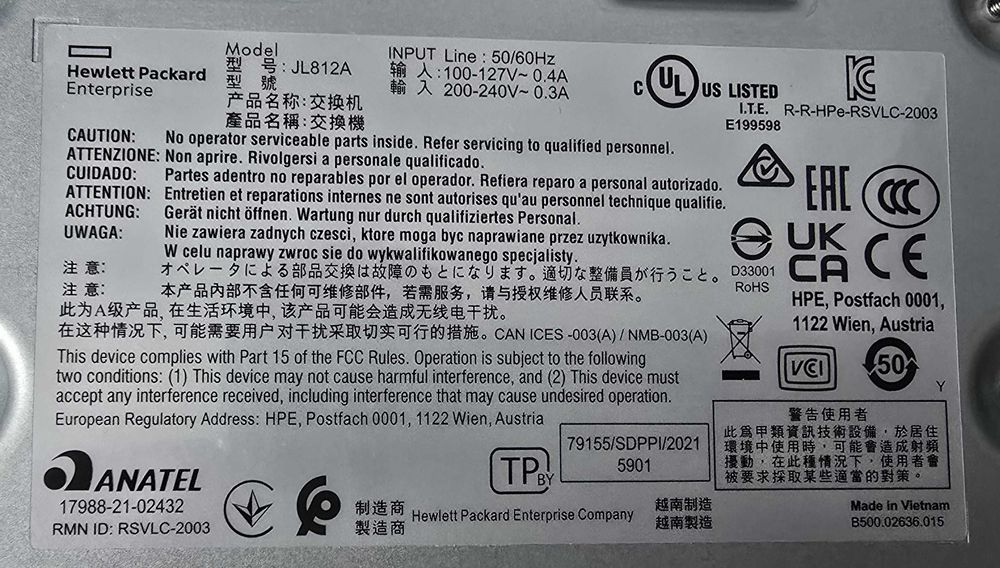 HPE Aruba Instant On 1830 JL812A Smart 24G 2SFP Switch