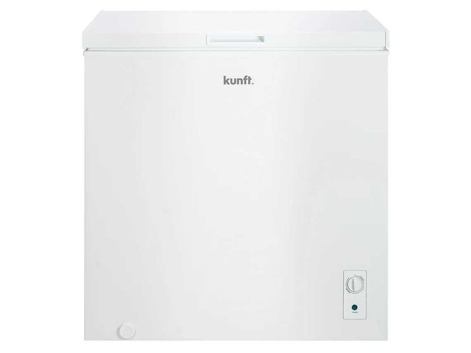 Arca Horizontal KUNFT - 81.6 cm - 198 L - Branco - Nova c/garantia