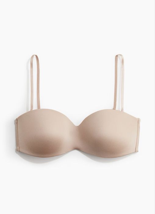 Ущільнений бюстгальтер-бандо з мікрофібри H&M, 70B intimissimi
