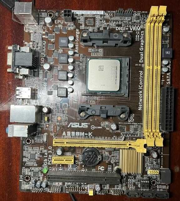 ASUS A55BM-K + AMD A4-5300