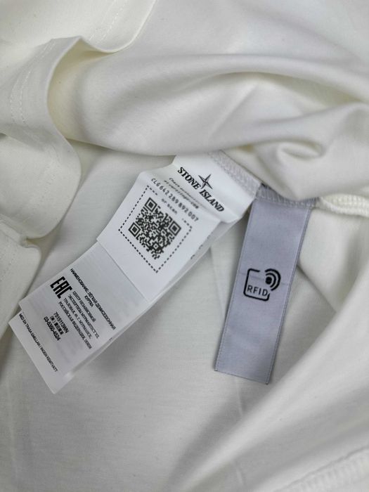 Koszulki Shirt meski Ultra Premium biała stone island OUTLET