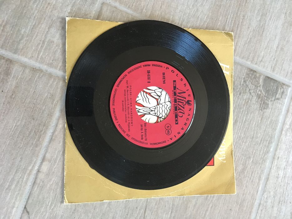 Płyta gramofonowa Hymn Państwowy